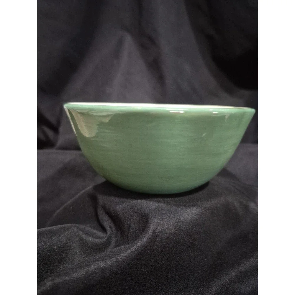 Hand Painted Butterfly Bowl Cypress Madison's Garden  By Kate McRostie Decrotive